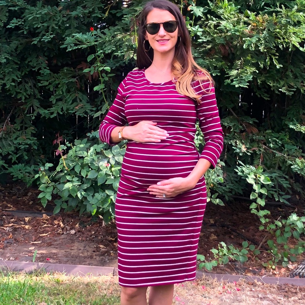 Isabel maternity dress